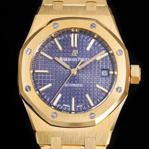 Audemars Piguet Royal Oak Selfwinding 37mm 15451ST 오데마 피게 로열 오크 여성용 셀프와인딩 37mm 15451 골드베젤 퍼플다이얼