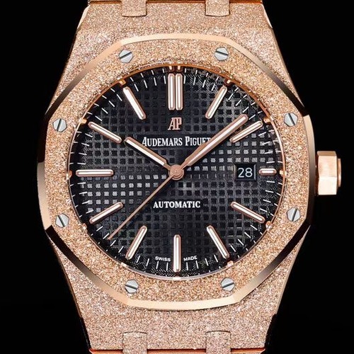Audemars Piguet Royal Oak Selfwinding 15400 오데마 피게 로열 오크 셀프와인딩 15400 브론즈골드 블랙다이얼