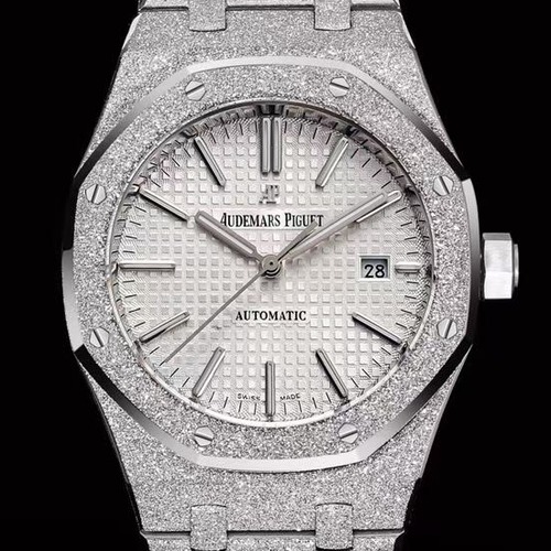 Audemars Piguet Royal Oak Selfwinding 15400 오데마 피게 로열 오크 셀프와인딩 15400 실버베젤 화이트다이얼