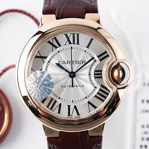 CARTIER Ballon Bleu 33mm 까르띠에 발롱블루 33mm 오토매틱 여성 시계