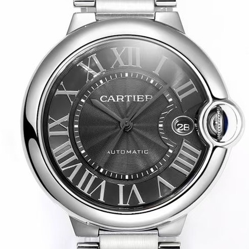 CARTIER Ballon Bleu 40mm QuickSwitch 까르띠에 발롱블루 40mm 오토매틱 퀵 릴리즈 시계 그레이다이얼