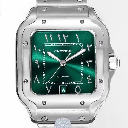 CARTIER Santos de Cartier Large 39.8mm 까르띠에 산토스 스테인리스 스틸 오토매틱 시계