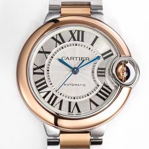CARTIER Ballon Bleu 33mm Automatic Rose Gold 까르띠에 발롱 블루 33mm 오토매틱 로즈 골드