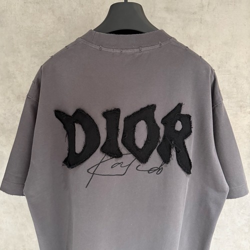 Dior 디올 SS2023 패치워크 반팔 티셔츠 그레이