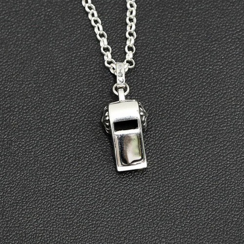 Chrome Hearts Mini Cross Whistle Pendant 크롬하츠 미니 크로스 휘슬 펜던트