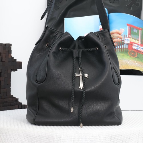 Chrome Hearts Cross Drawstring Bucket Bag 크롬하츠 크로스 드로스트링 버킷 백