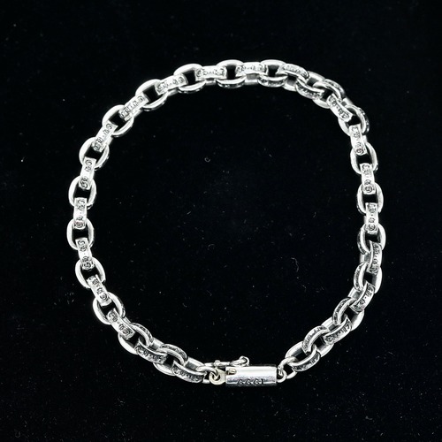 Chrome Hearts Alphabet Chain Bracelet 크롬하츠 알파벳 체인 브레이슬릿
