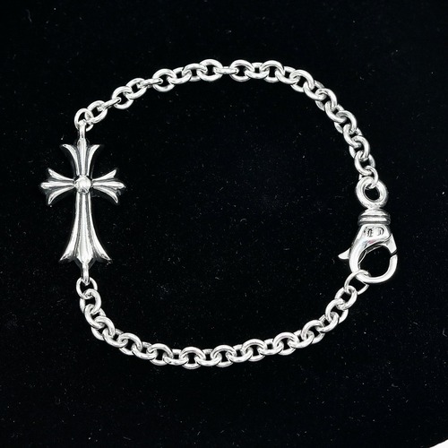 Chrome Hearts Lobster Clasp Cross Chain Bracelet 크롬하츠 랍스터 클라스프 크로스 체인 브레이슬릿