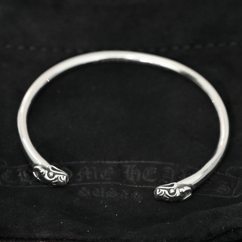 Chrome Hearts Double Dragon Open Bangle 크롬하츠 더블 드래곤 오픈 뱅글