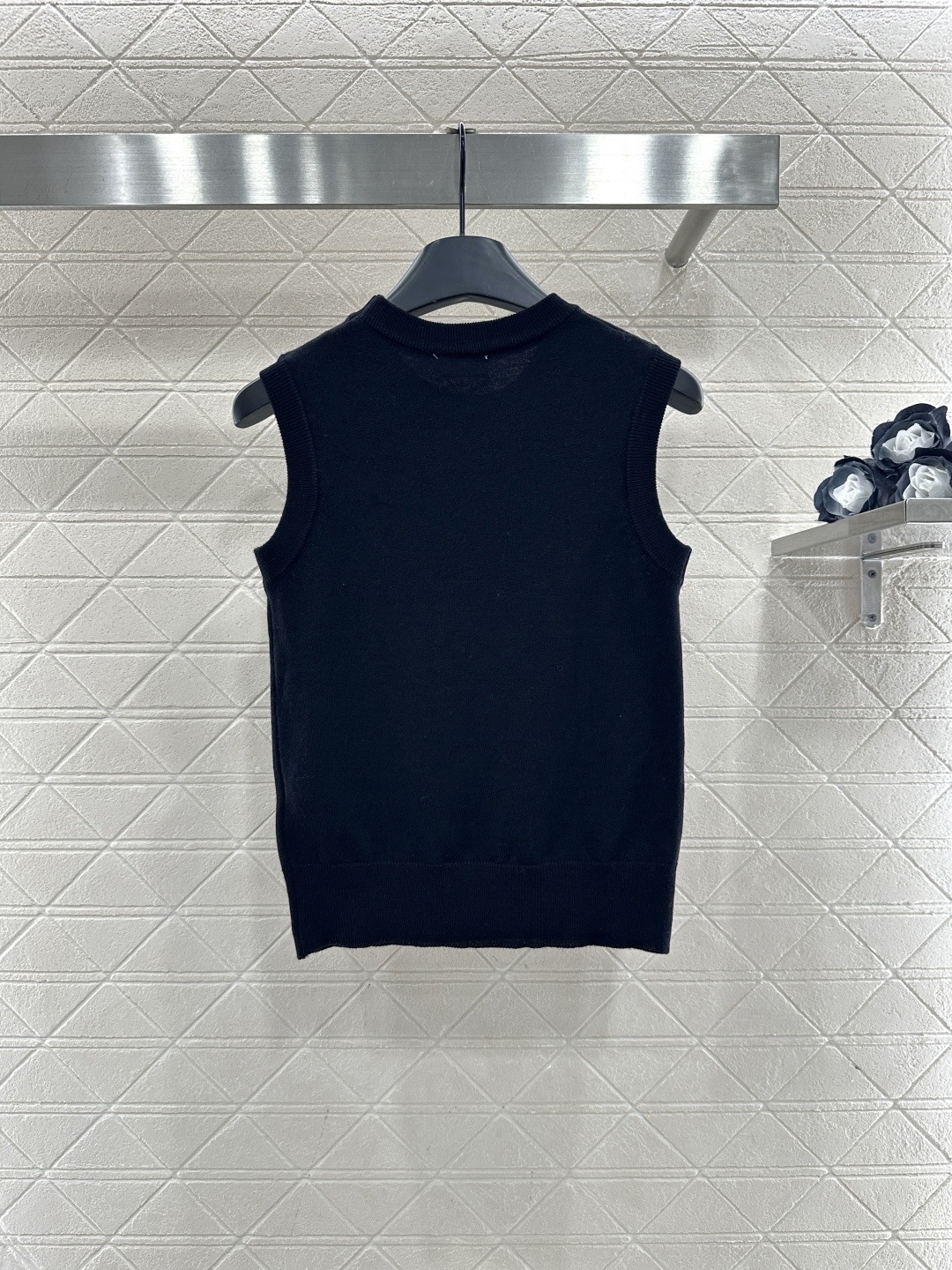 Celine 셀린느 Celin 셀린 로고 니트 민소매 탑 8