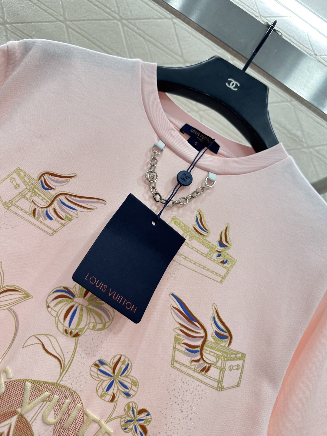 Louis Vuitton 루이비통 루이 비통 플라워 프린트 코튼 티셔츠 9