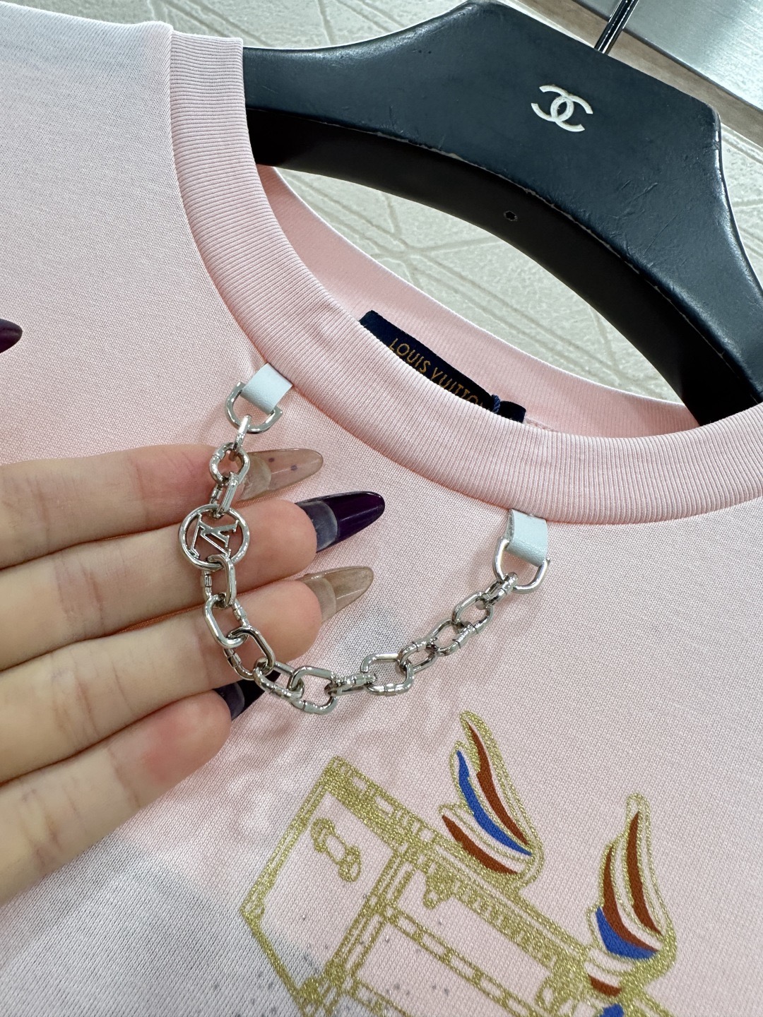 Louis Vuitton 루이비통 루이 비통 플라워 프린트 코튼 티셔츠 12