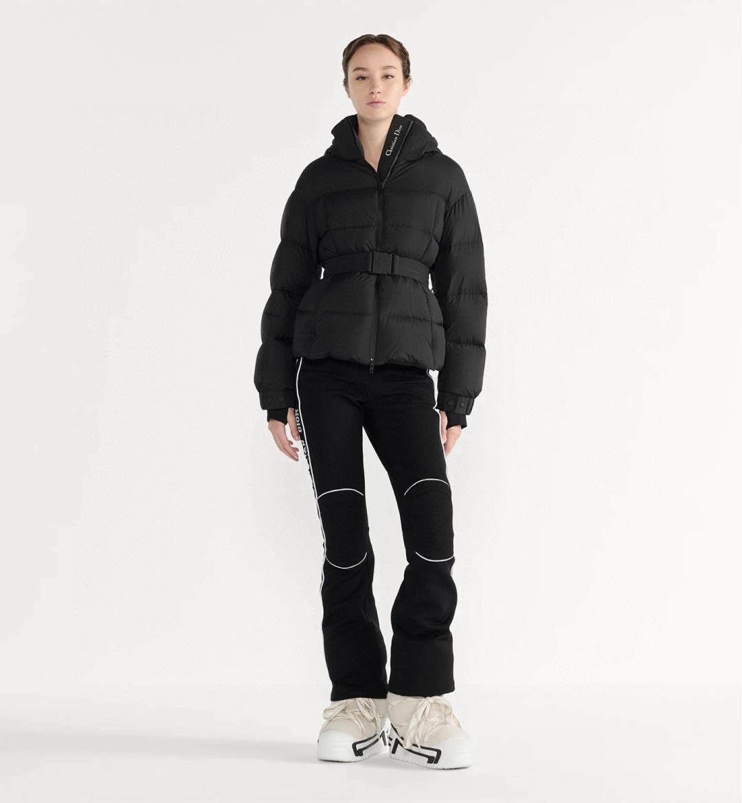 Dior 디오 탈부착 후드 벨트 다운 점퍼 2