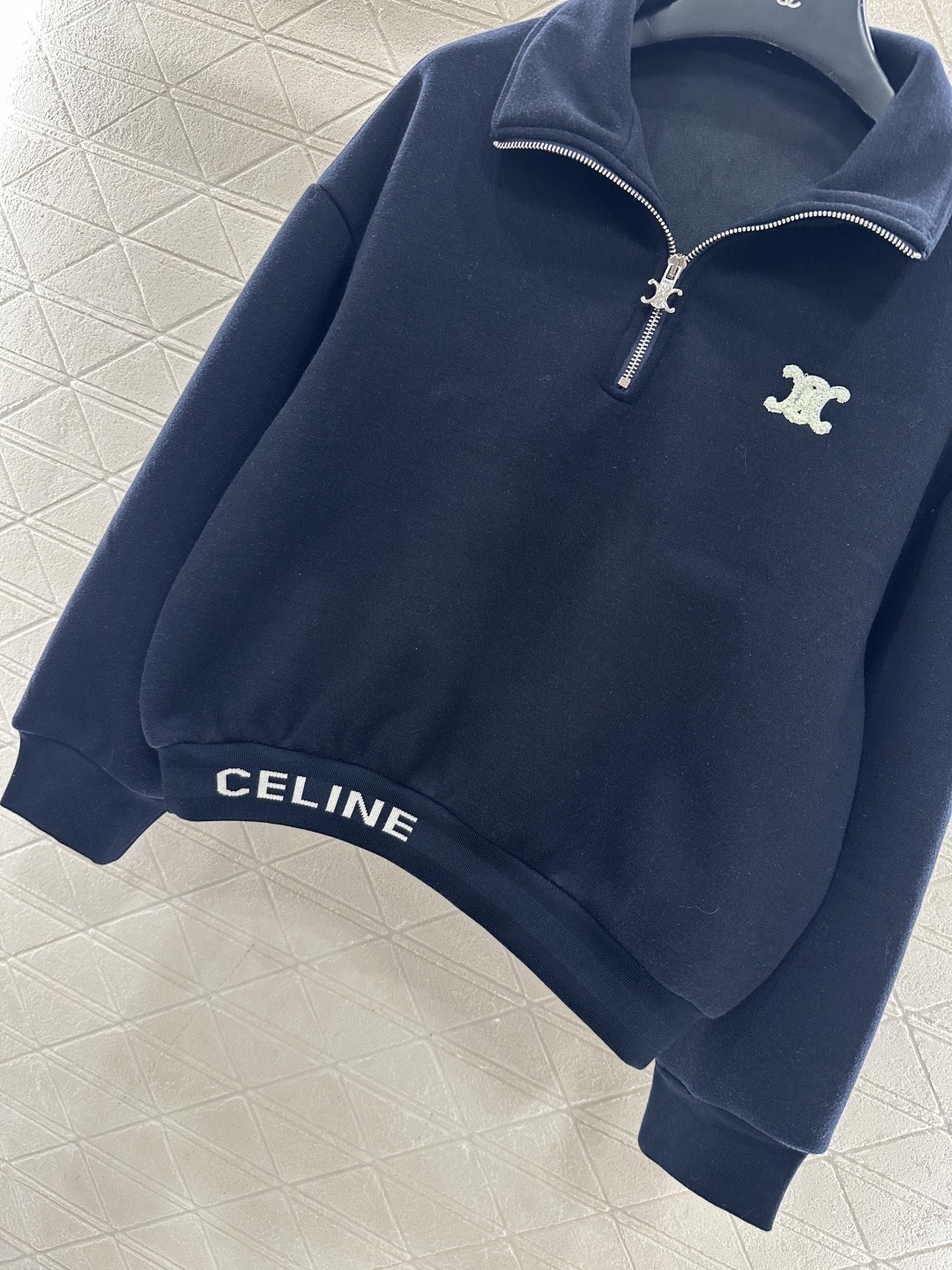 Celine 셀린느 셀린 반집업 로고 트레이닝 세트 10