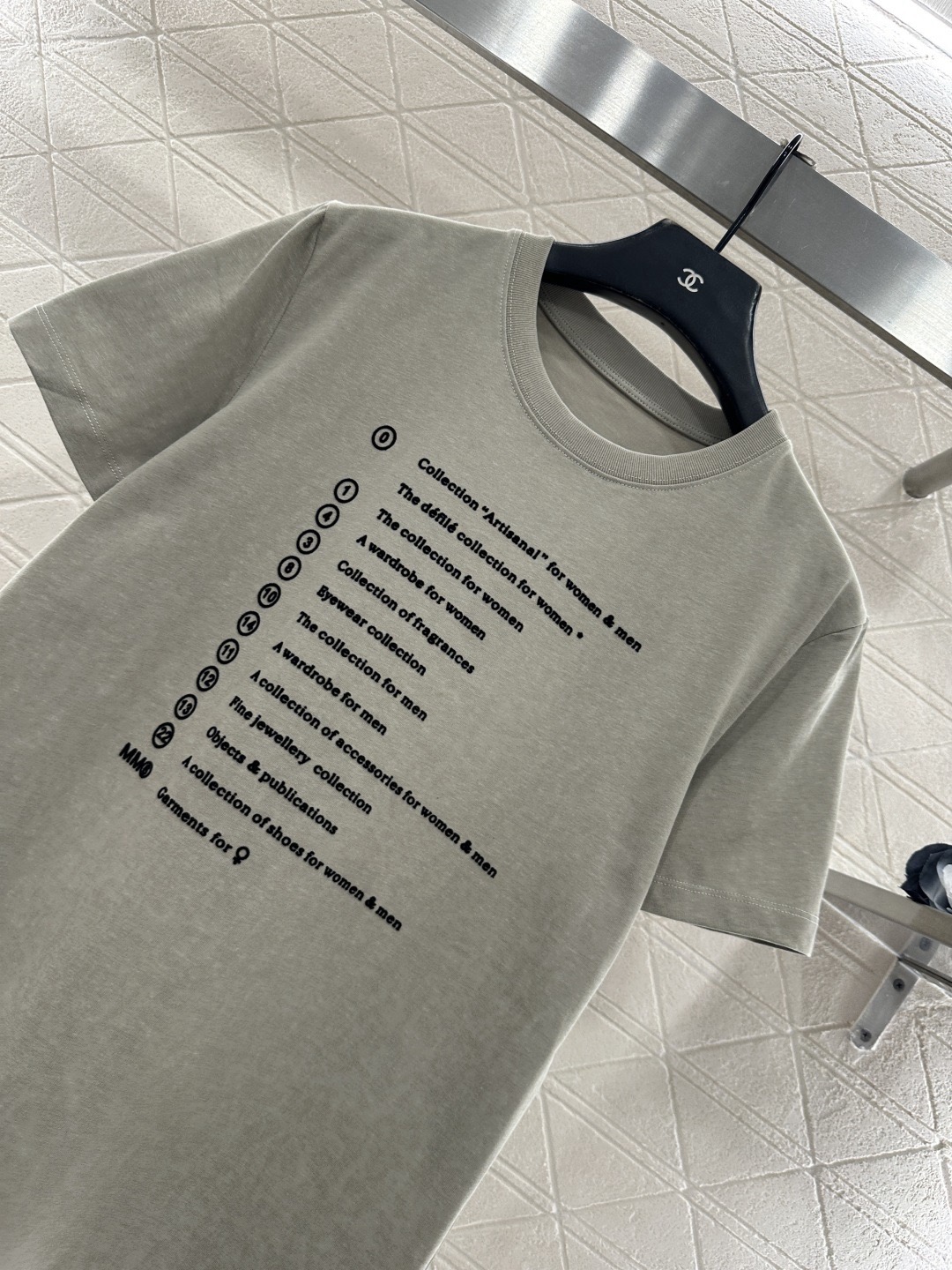 MM6 엠엠식스 로고 프린트 코튼 티셔츠 9