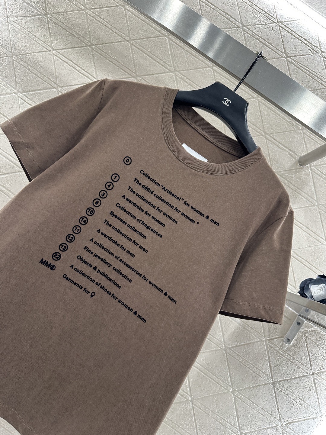 MM6 엠엠식스 로고 프린트 코튼 티셔츠 9