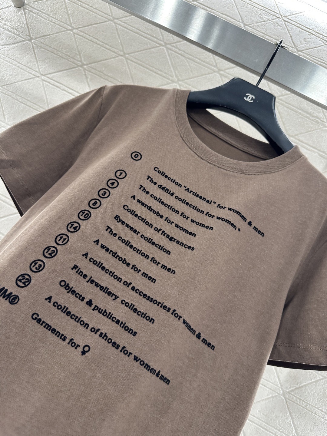 MM6 엠엠식스 로고 프린트 코튼 티셔츠 11