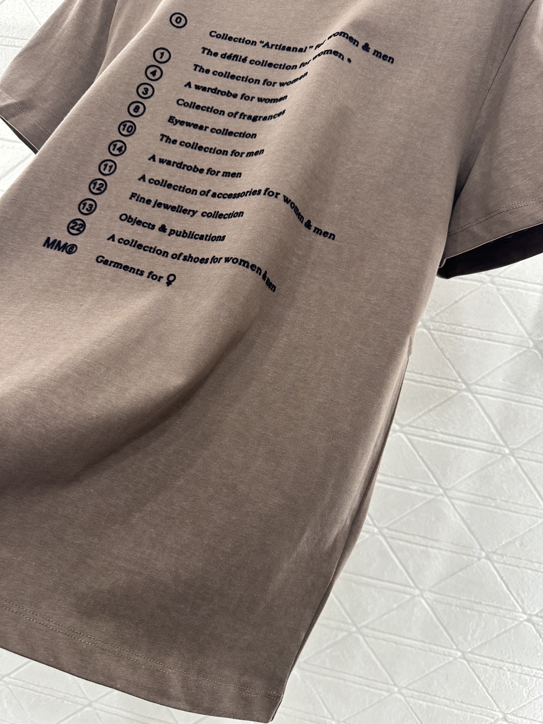 MM6 엠엠식스 로고 프린트 코튼 티셔츠 12