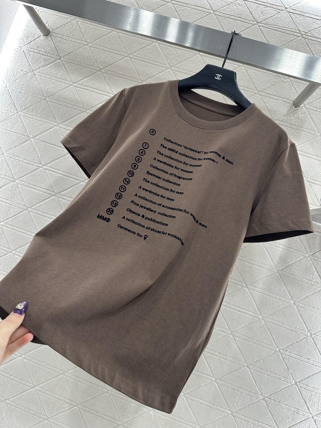 MM6 엠엠식스 로고 프린트 코튼 티셔츠 13