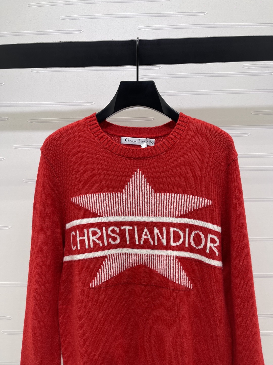 Christian Dior 크리스찬 디올 스타 로고 레드 니트 풀오버 8