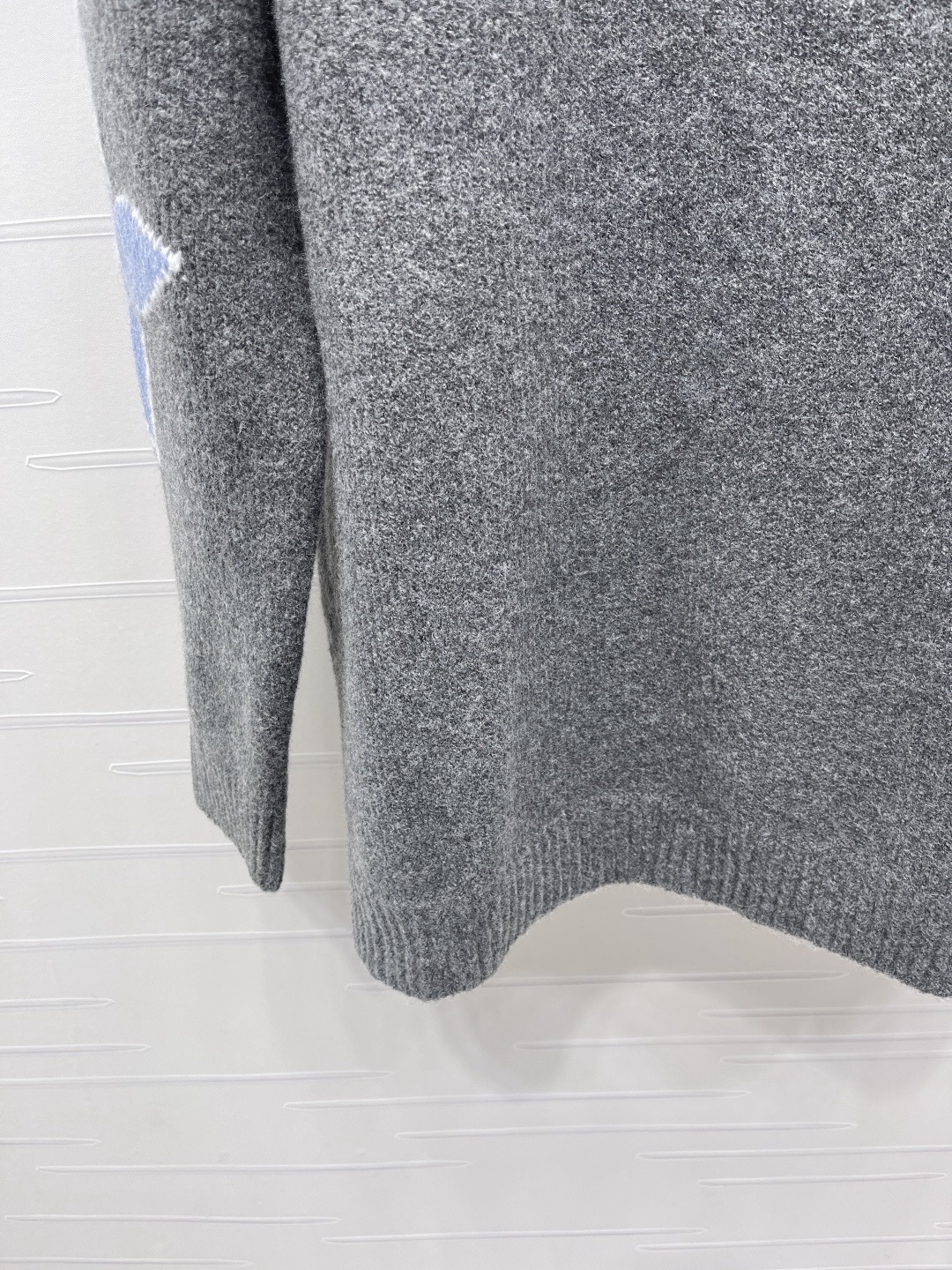 Louis Vuitton 루이비통 루이 비통 로고 자카드 핑크 울 니트 5