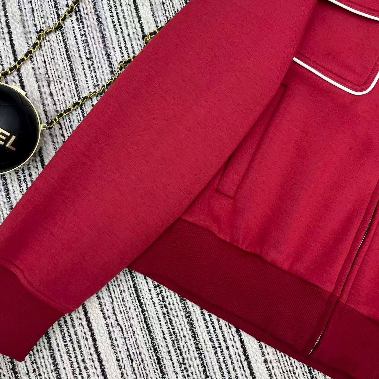 Gucci 구찌 배색 파이핑 포켓 집업 자켓 스커트 세트 15