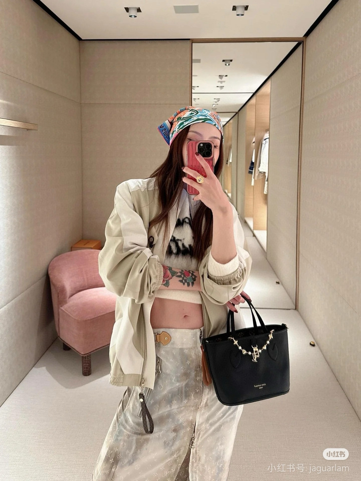 Louis Vuitton 루이비통 네버풀 반둘리에 인사이드 아웃 BB M12099 24cm  3