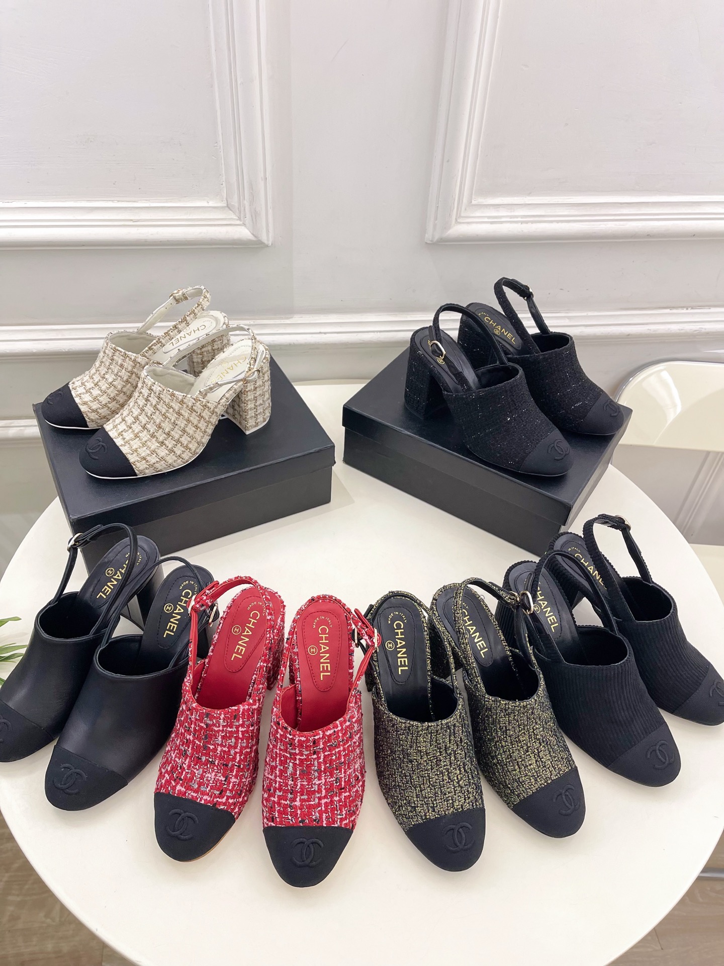 PRADA 프라다 2025 신형 격자무늬 봄 가을 베레모 정보없음 7