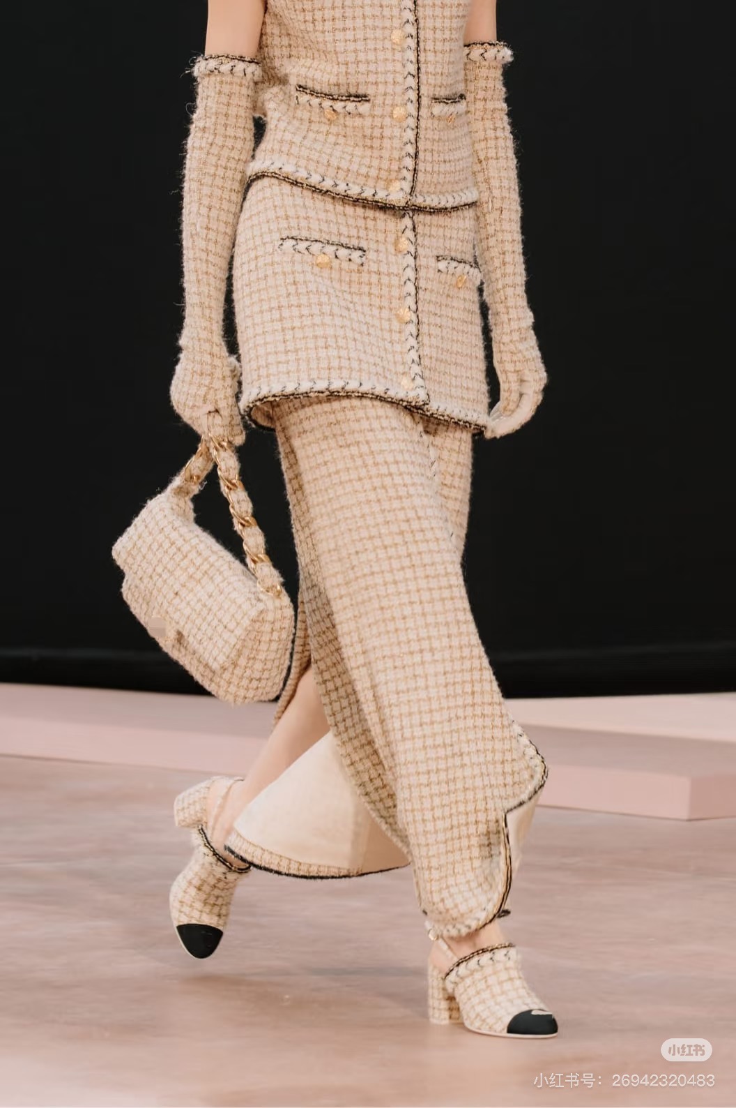 PRADA 프라다 2025 신형 격자무늬 봄 가을 베레모 정보없음 9