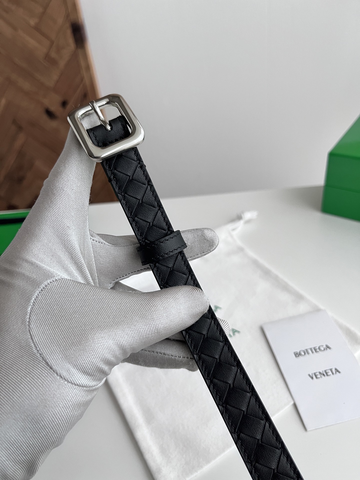 Goyard 고야드 Boston 45 카키그린 실버 보스턴백 여행가방 3