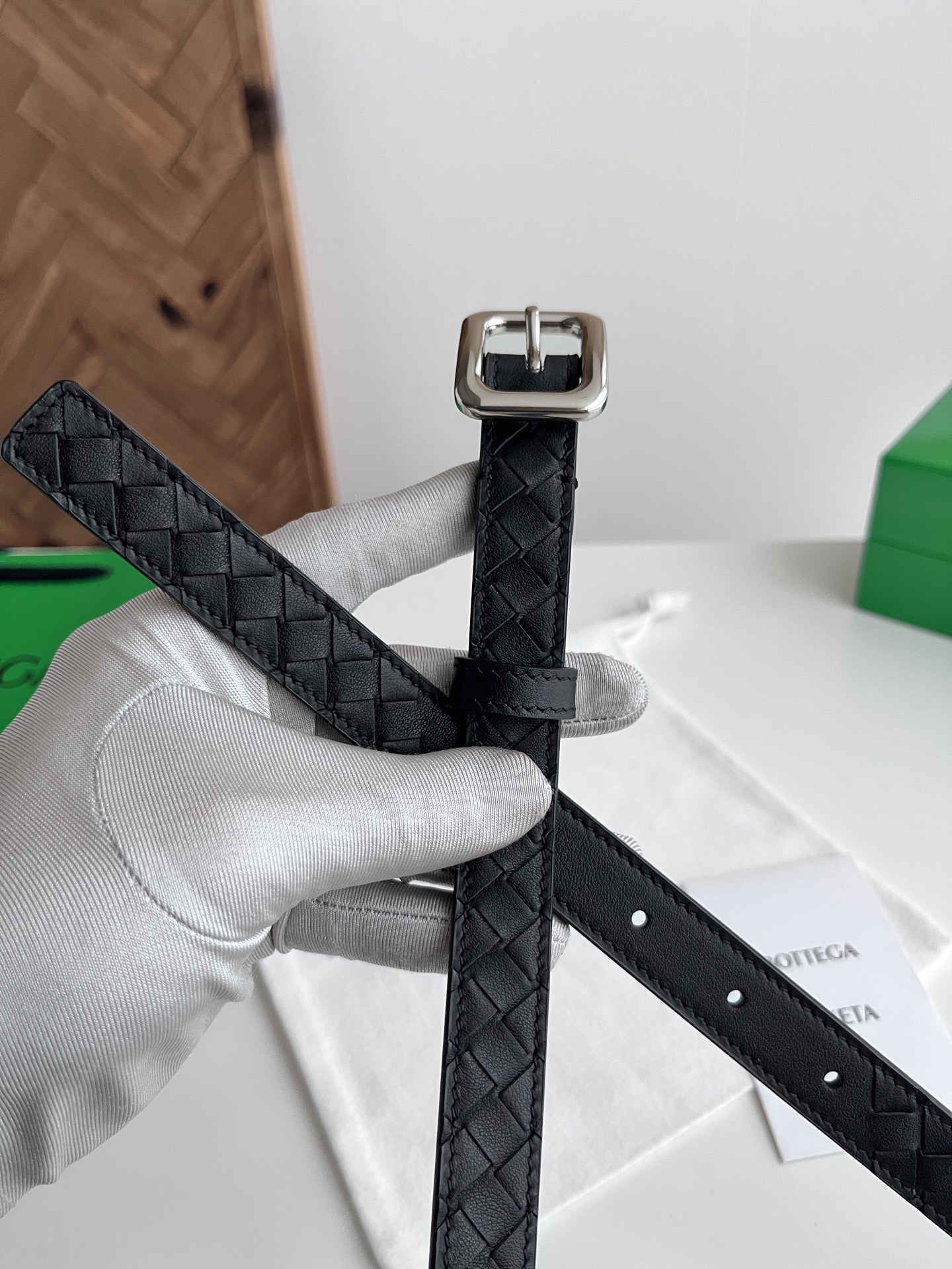 Goyard 고야드 Boston 45 카키그린 실버 보스턴백 여행가방 4