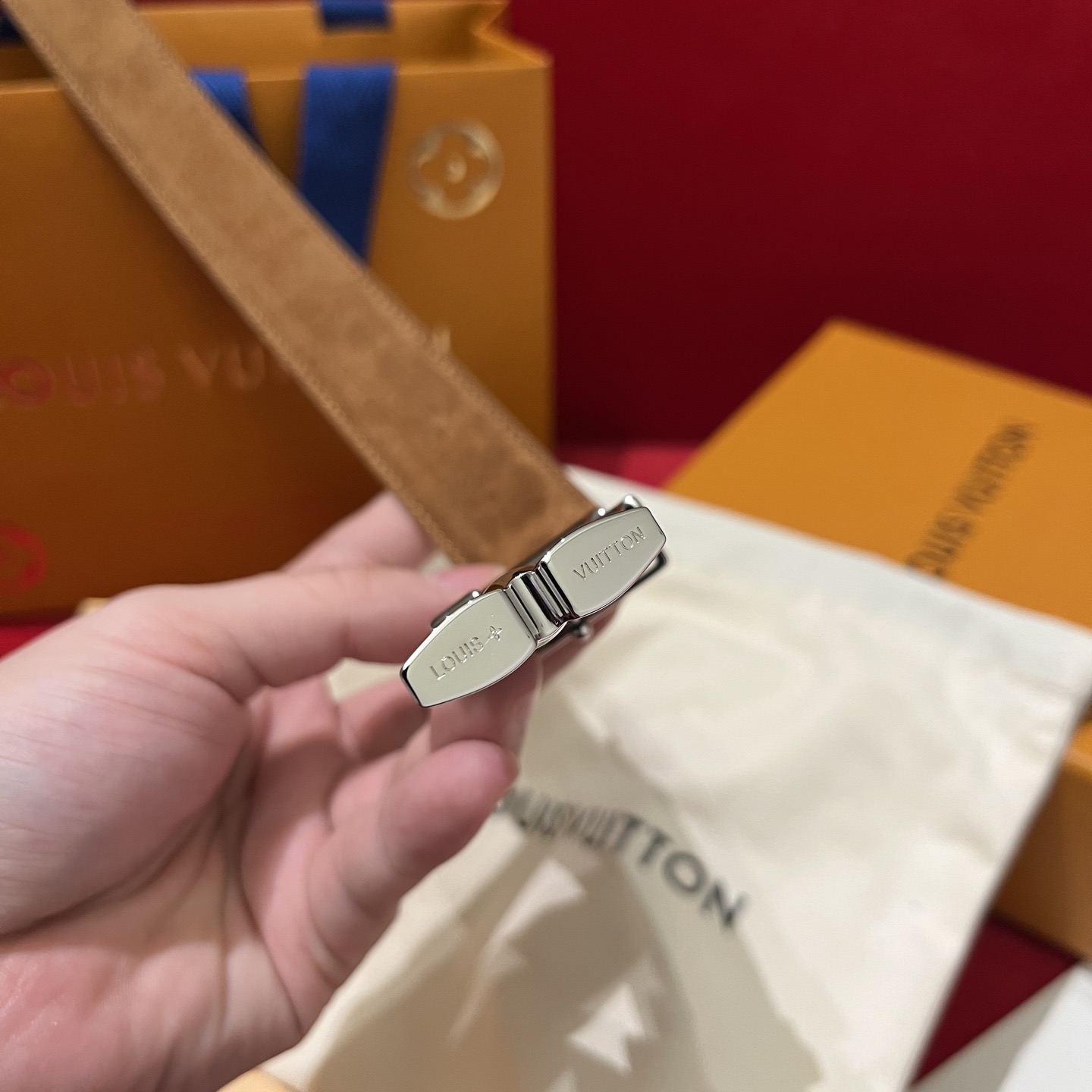 Louis Vuitton 루이 비통 LV 이니셜 리버서블 벨트 30mm M4497 8
