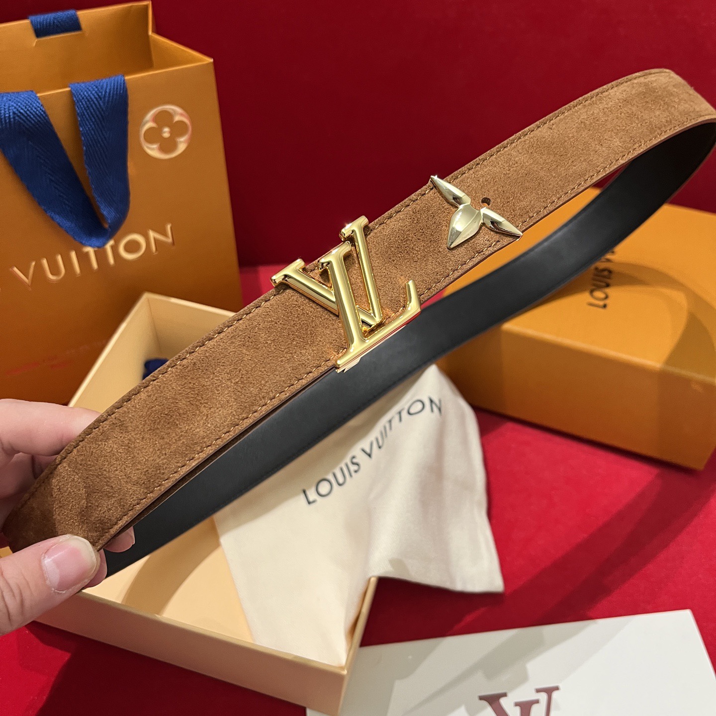 Louis Vuitton 루이 비통 LV 이니셜 리버서블 벨트 30mm M4497 4