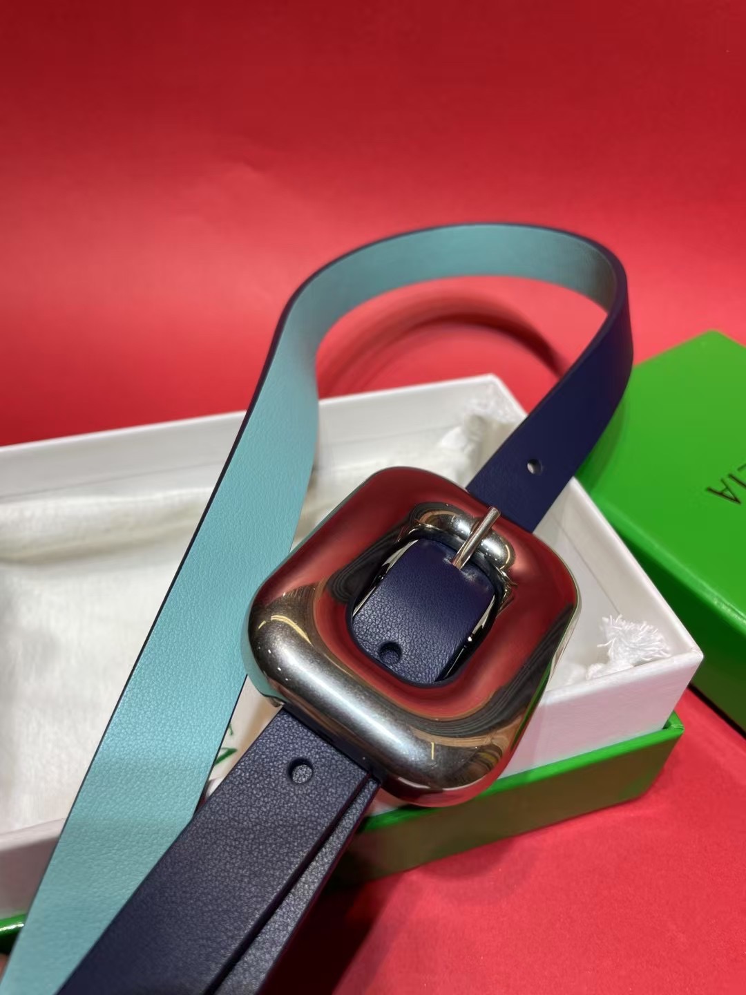 Bottega Veneta 보테가베네타아지가죽 벨트 8