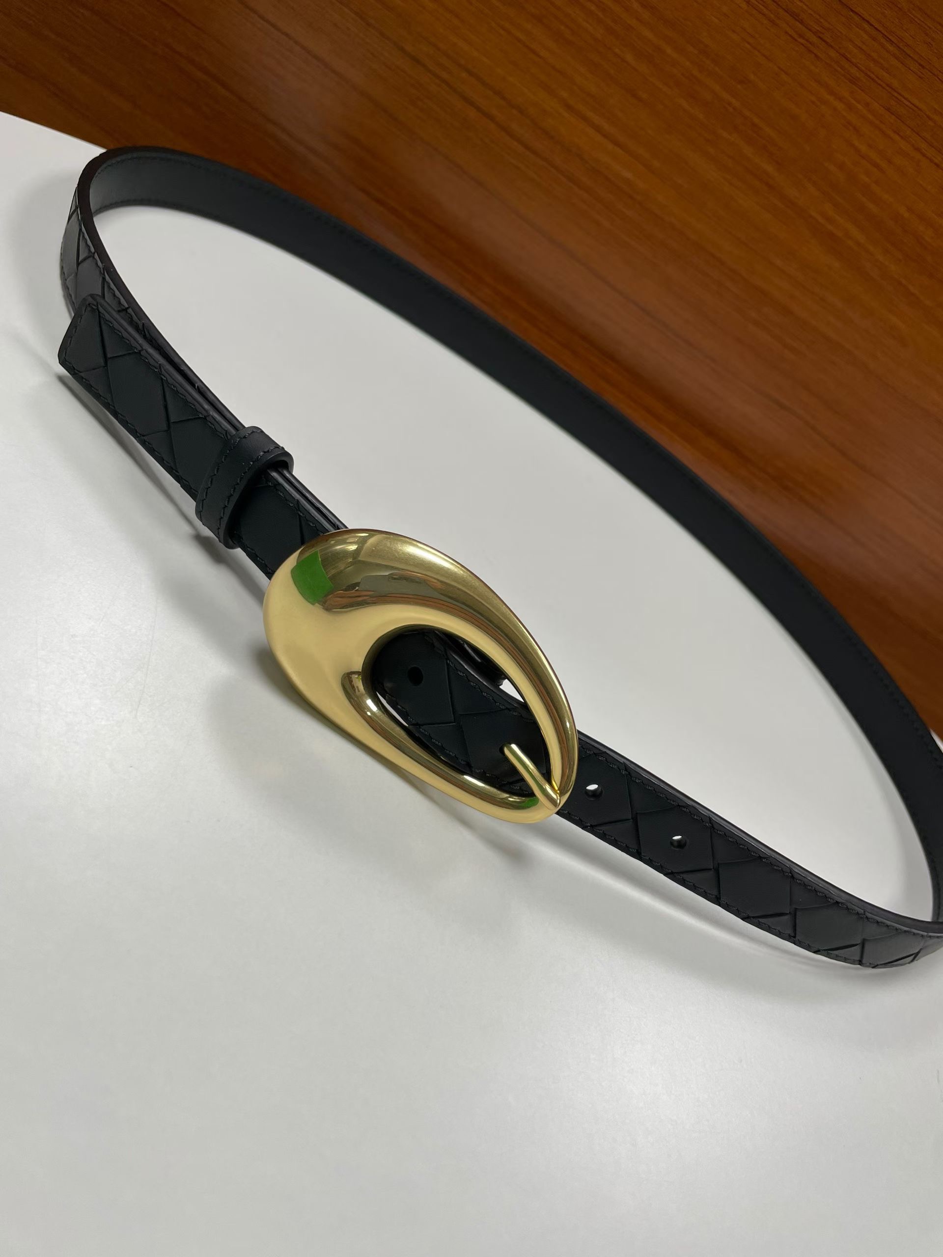 Bottega Veneta 보테가베네타 보테가 베네타 빈티지 버클 송아지가죽 벨트 3