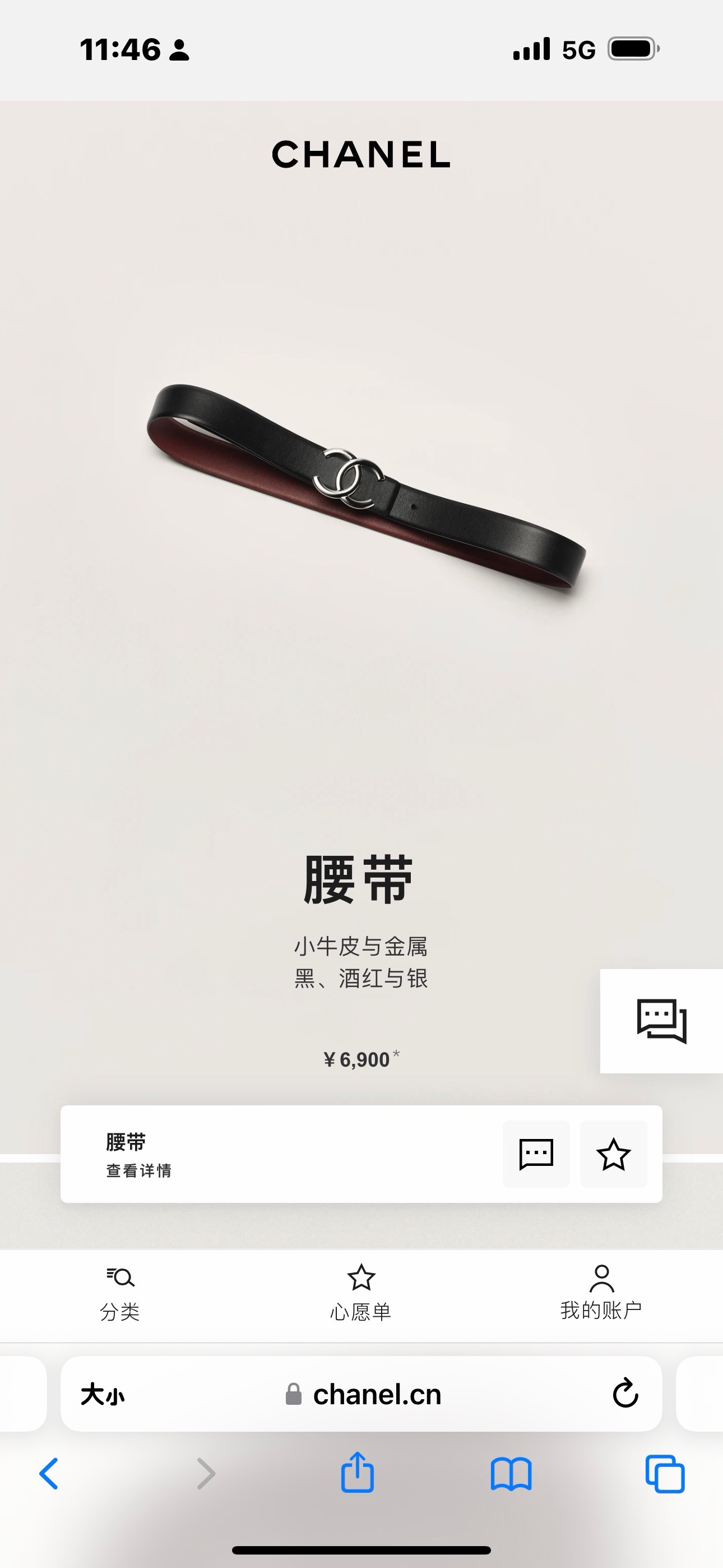 Goyard 고야드 Grand Bleu PM 크로스백 3