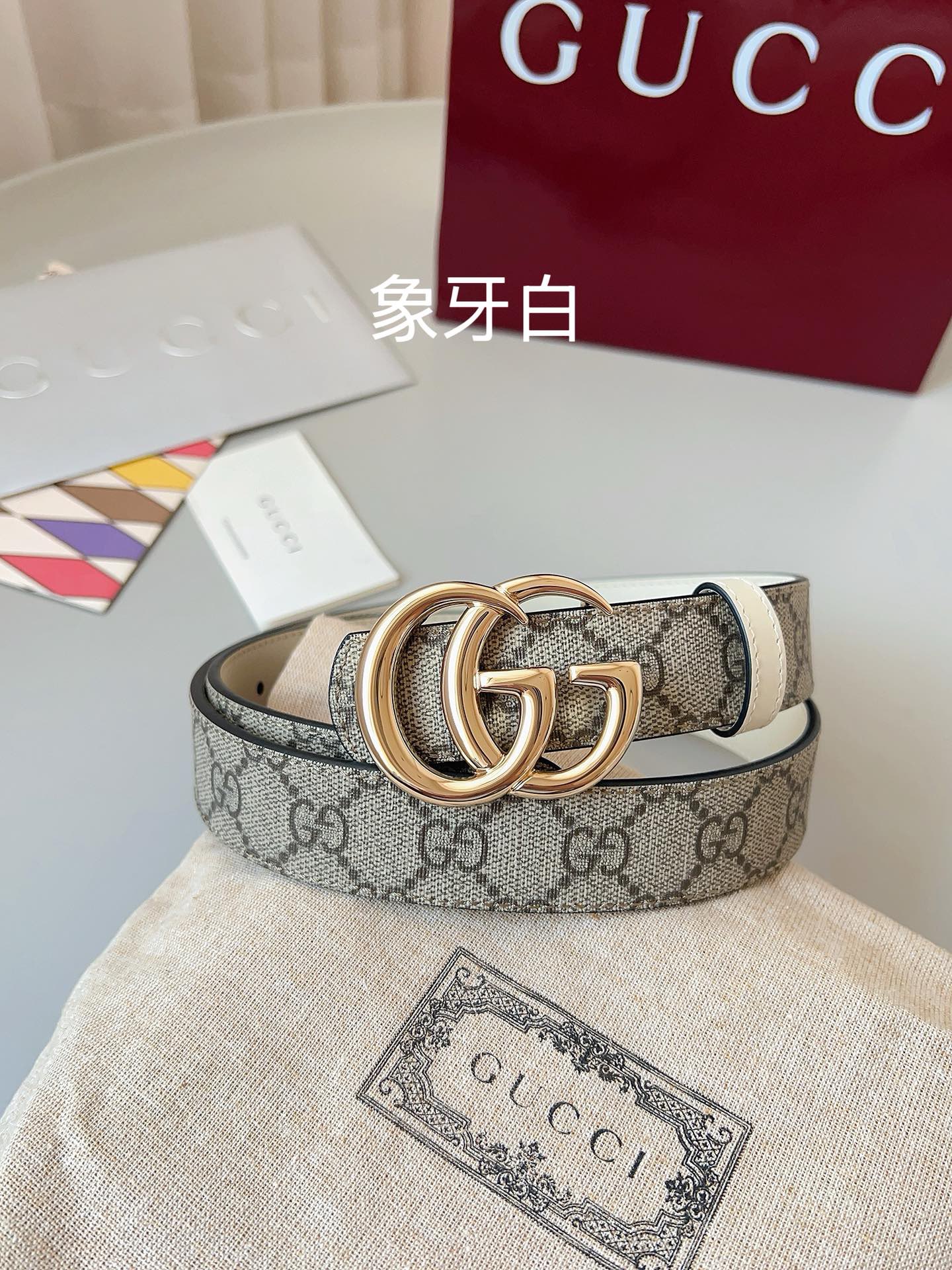 Gucci 구찌 GG 마몽트 양면 GG 수프림 벨트 8