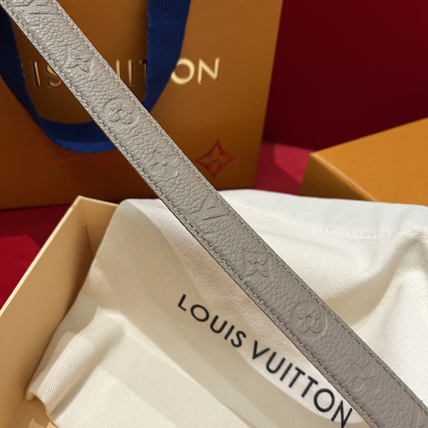 Louis Vuitton 루이비통 플라워 버클 모노그램 리버서블 여성 벨트 3