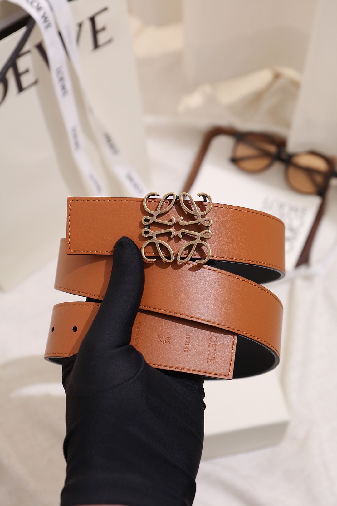 SAINT LAURENT BEA 토트백 LE CASSANDRE 장식 6