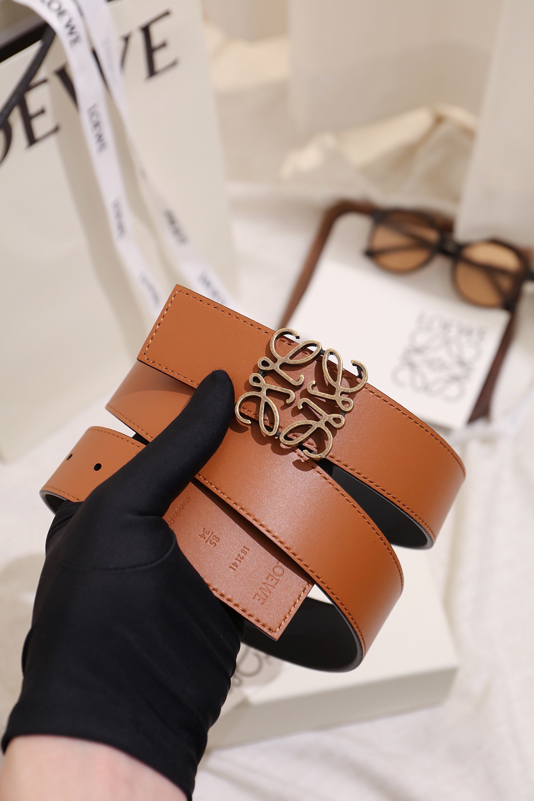 SAINT LAURENT BEA 토트백 LE CASSANDRE 장식 7