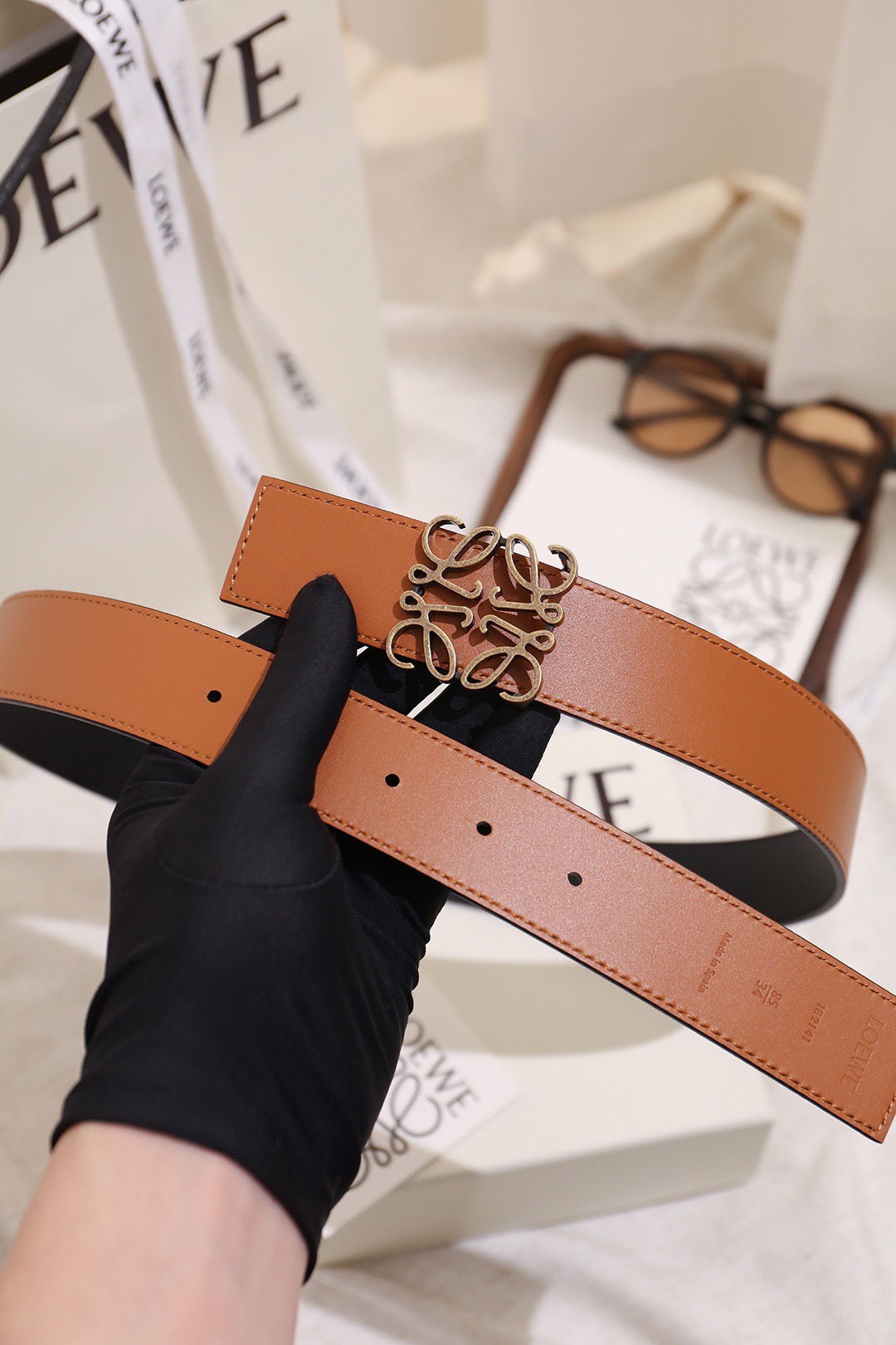 SAINT LAURENT BEA 토트백 LE CASSANDRE 장식 8