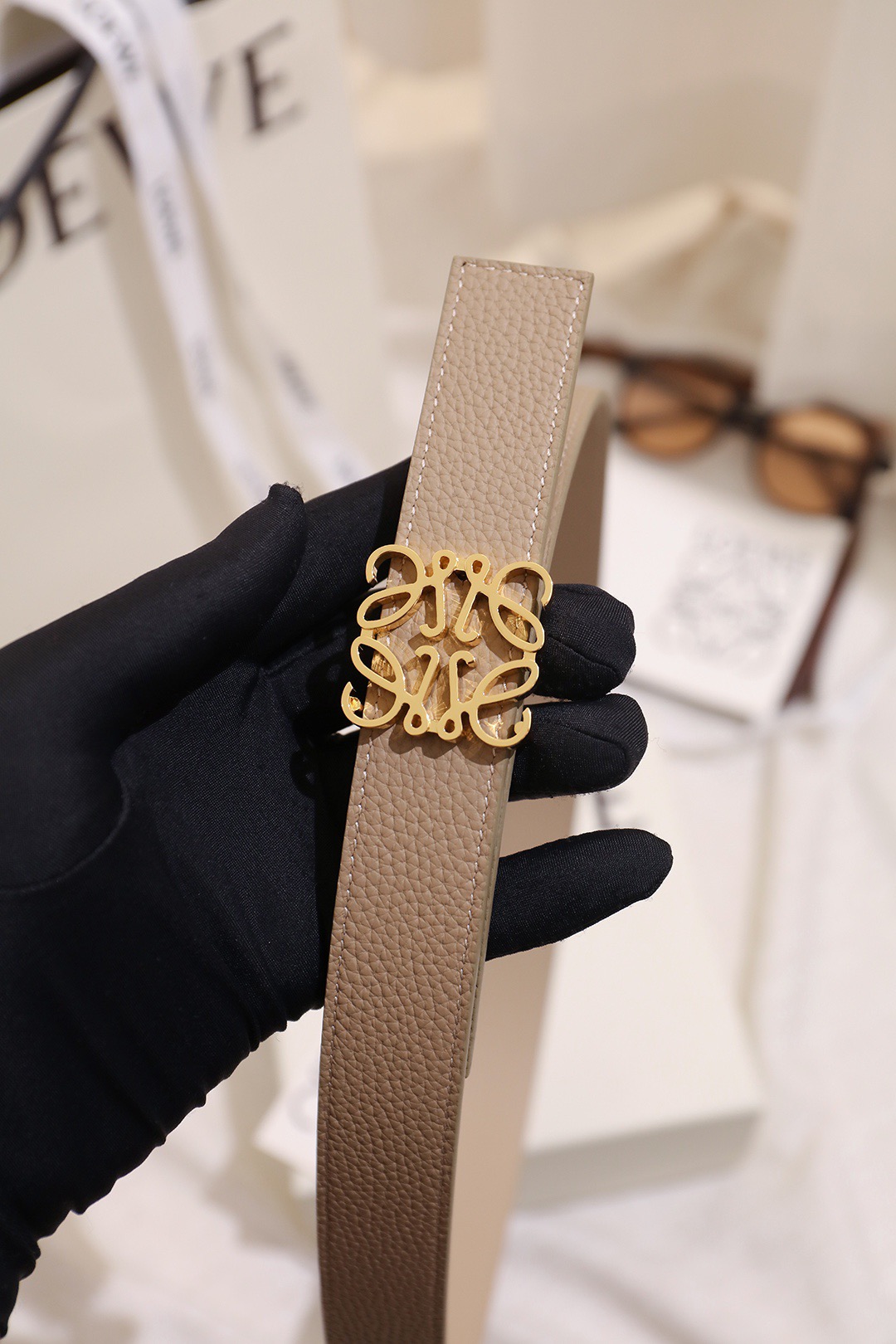 Loewe 로에베 아나그램 리버서블 벨트 28mm 8