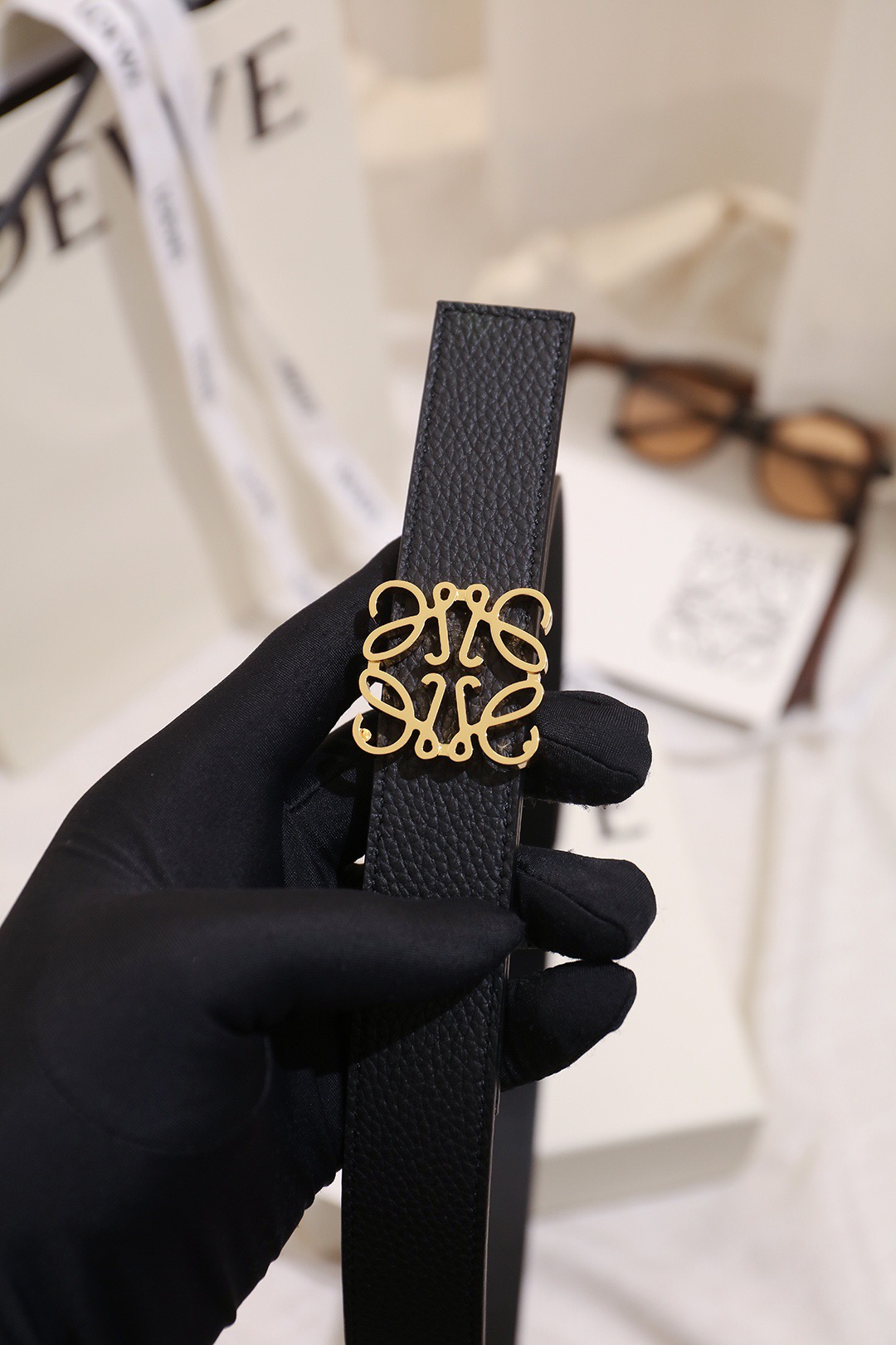 Loewe 로에베 아나그램 리버서블 벨트 28mm 8