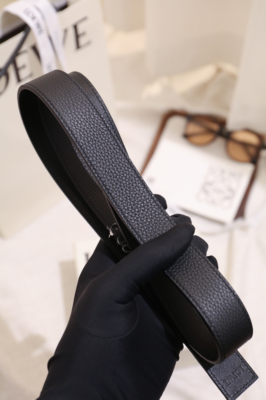 Loro Piana 로로피아나 울 핸드메이드 하이넥 더블 버튼 롱 코트 1