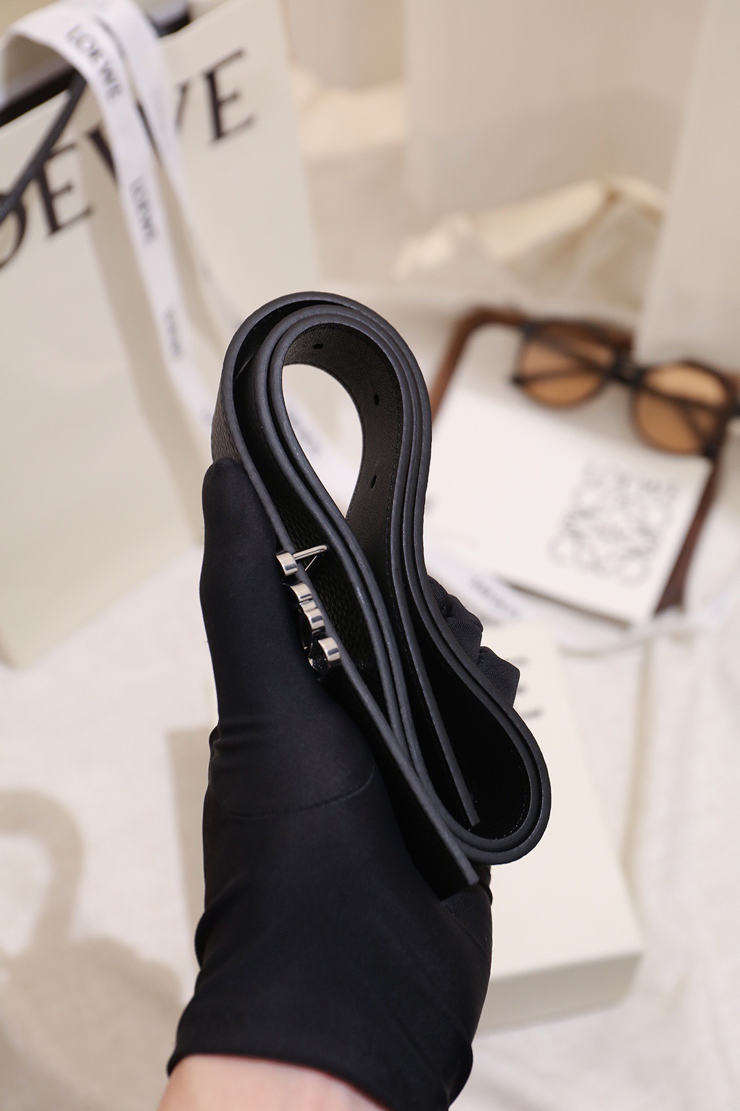 Loro Piana 로로피아나 울 핸드메이드 하이넥 더블 버튼 롱 코트 2