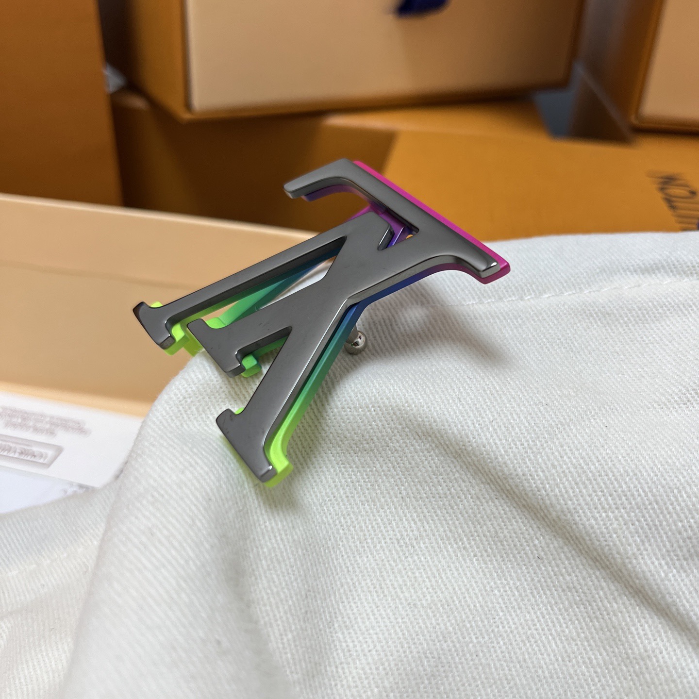 LOUIS VUITTON 루이비통 에피가죽 벨트 8