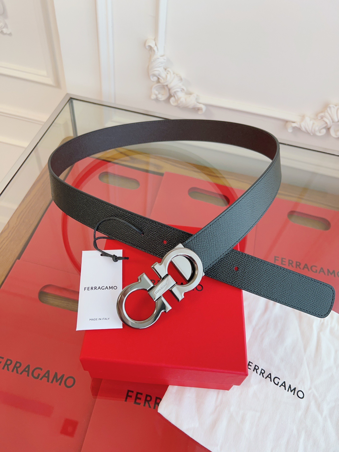 Fendi 펜디 브라운 퍼 카라 패치워크 숏 패딩 점퍼 5