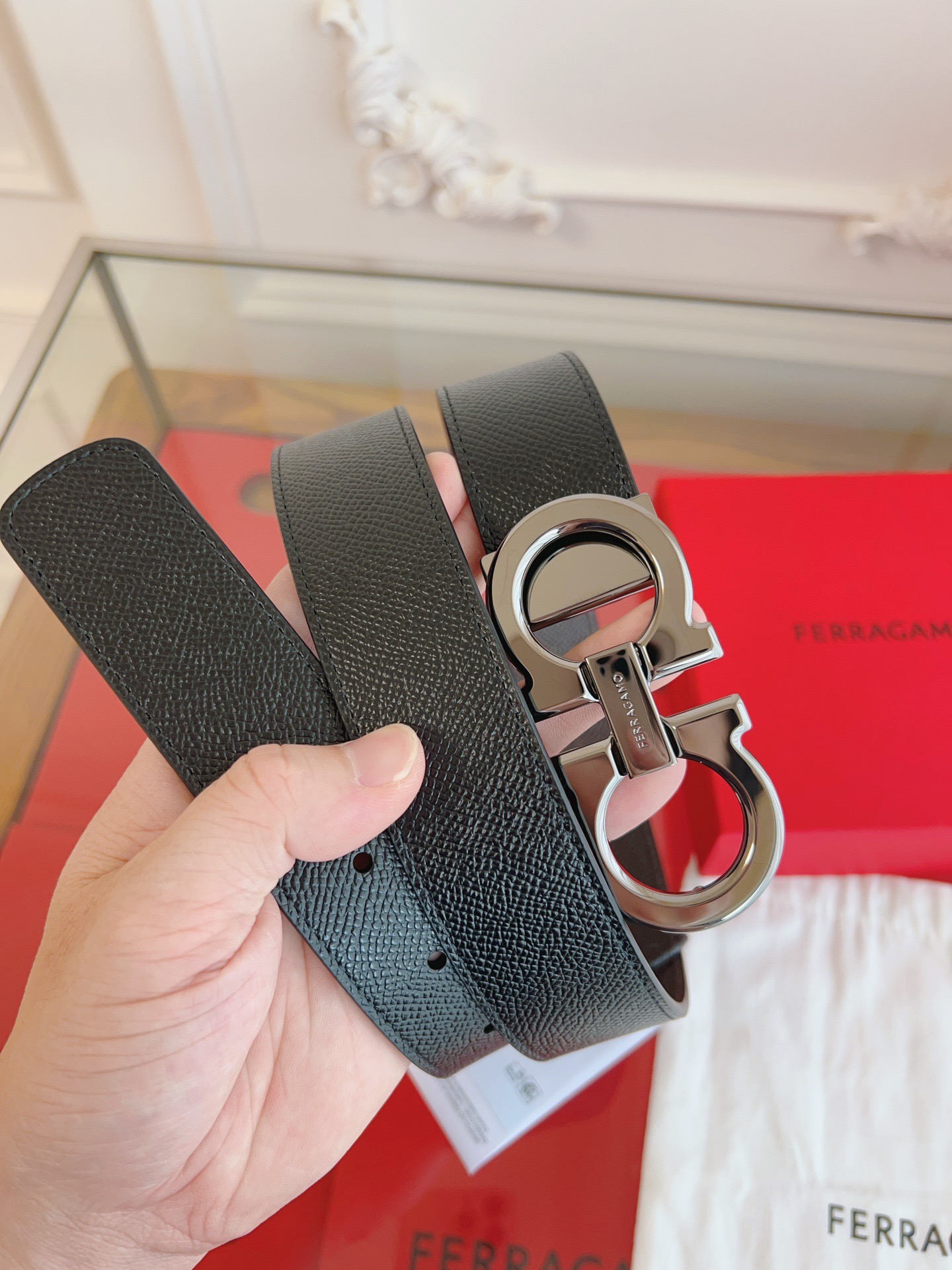 Fendi 펜디 브라운 퍼 카라 패치워크 숏 패딩 점퍼 9