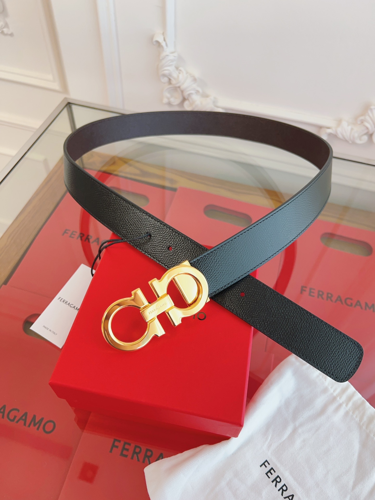 Fendi 펜디 브라운 퍼 카라 패치워크 숏 패딩 점퍼 12