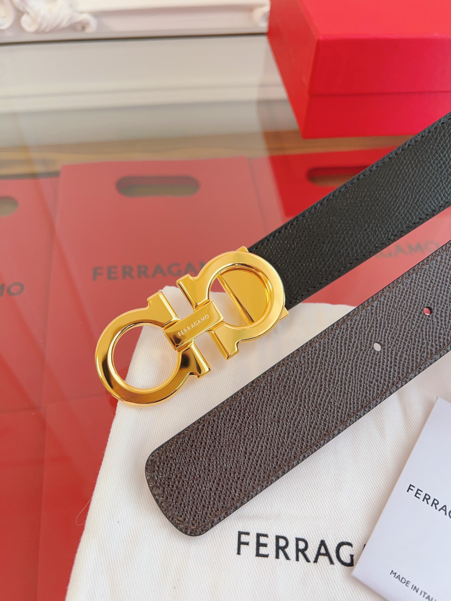 Fendi 펜디 브라운 퍼 카라 패치워크 숏 패딩 점퍼 15